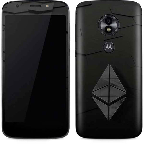Ethereum Textured Logo Moto E5 Play Skin